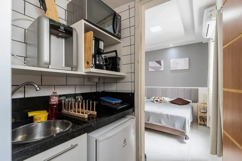Loft com Wi-fi pr x do Aeroporto no Centro