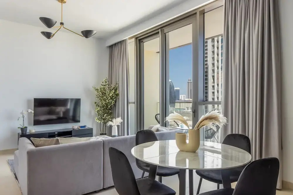 Silkhaus Elegant Pad With Balcony Pool Gym