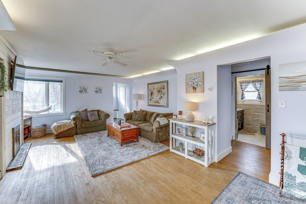 Quiet Manistee Home w/ Patio < 1 Mi to Beaches!