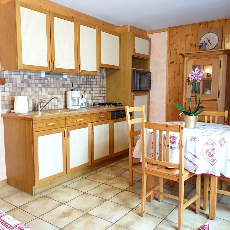 Studio in Les Gets, With Wonderful Mountain View, Furnished Garden and