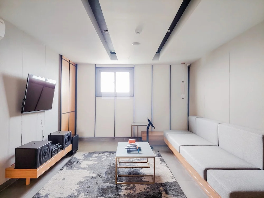 Minimalist and Serene 1BR at Bintaro Embarcadero Apartment