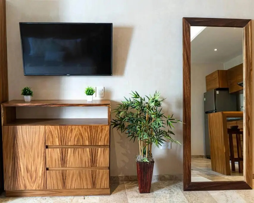 S 201 Eli Sunset Luxury Studio in Aldea Zama, fast WiFI