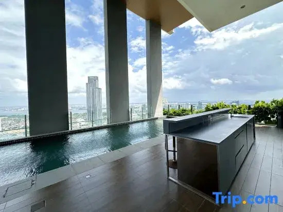 Sky 88 Big Balcony Cityview near KSL 3B3B