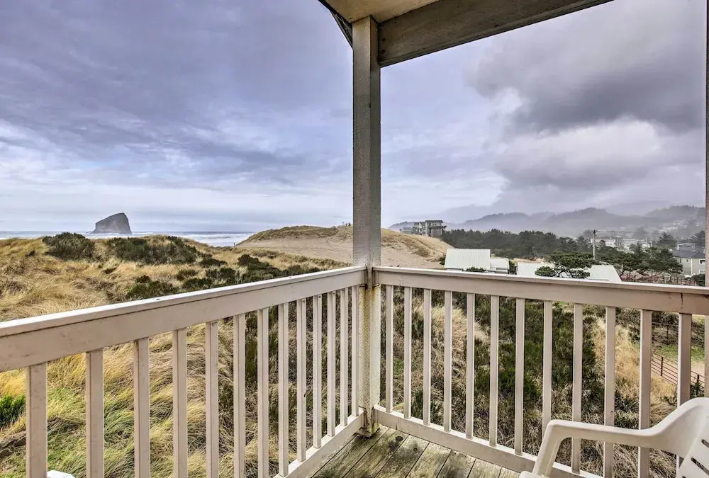 Walk to Beach: Pacific City Home w/ Bay Views!