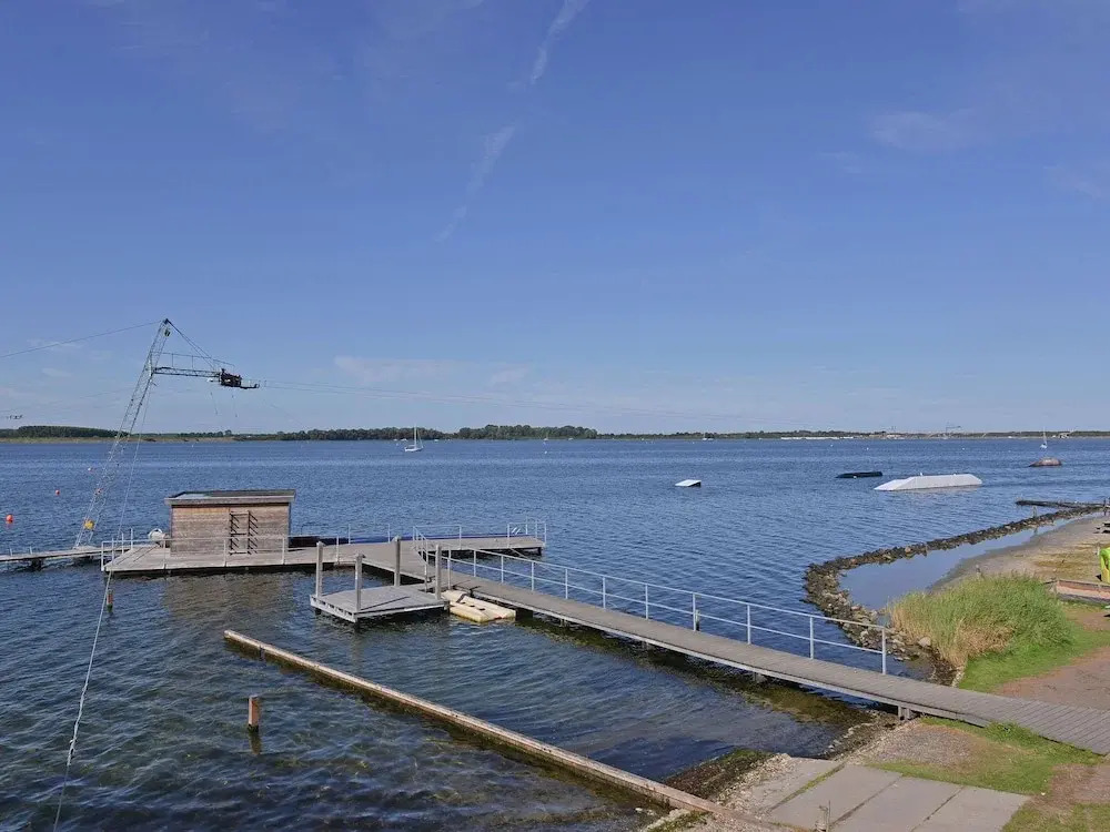 Waterfront penthouse with roof terrace and private jetty