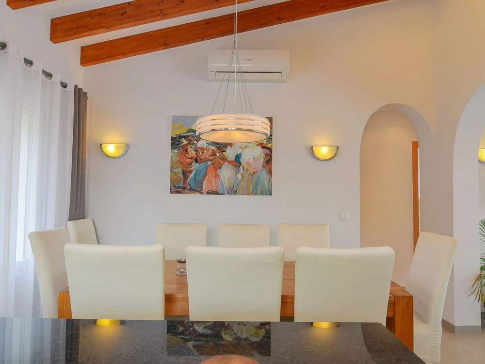 Beautiful 8-persn Villa in Moraira, Large Terraces and Heated Swimming Pool; Unique View