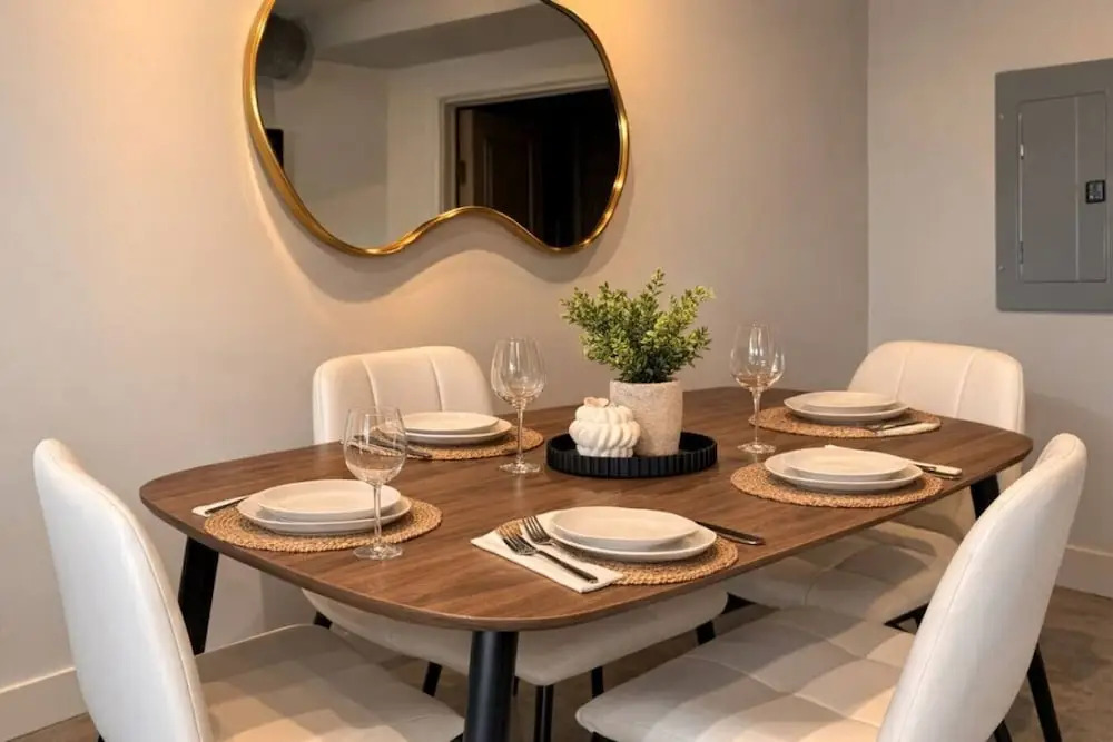 Stylish Modern Bedroomking Full Bed+pool&gym