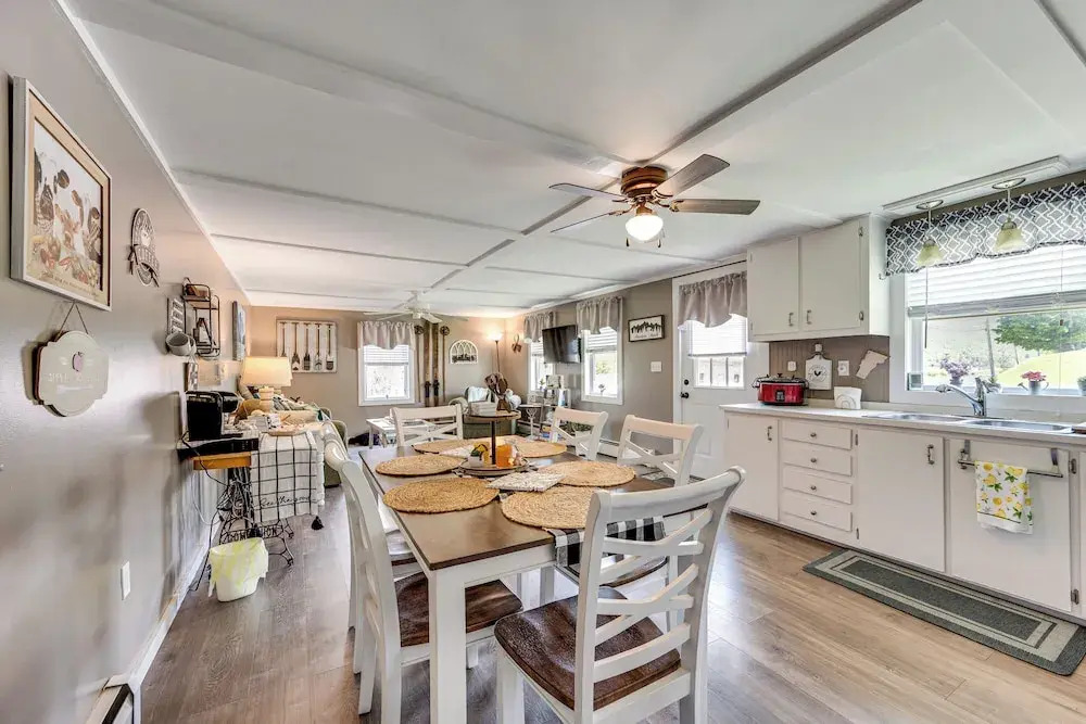 Steps to Crystal Lake: Spacious Retreat w/ Views