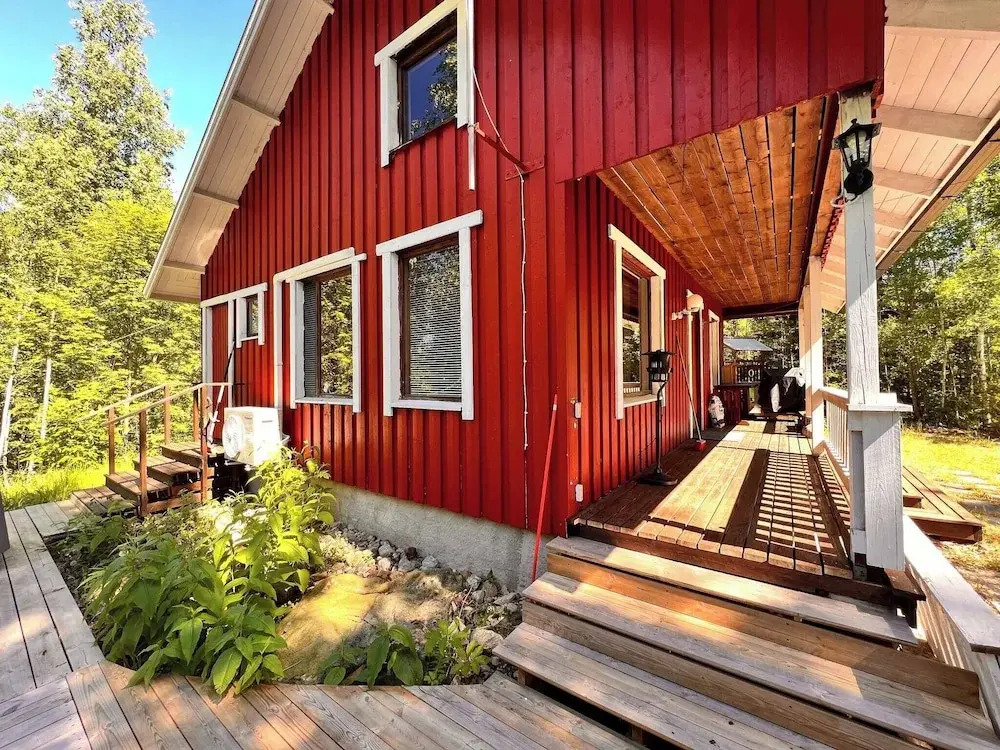 Winter Wonderland Cabin in Hämeenlinna, Finland