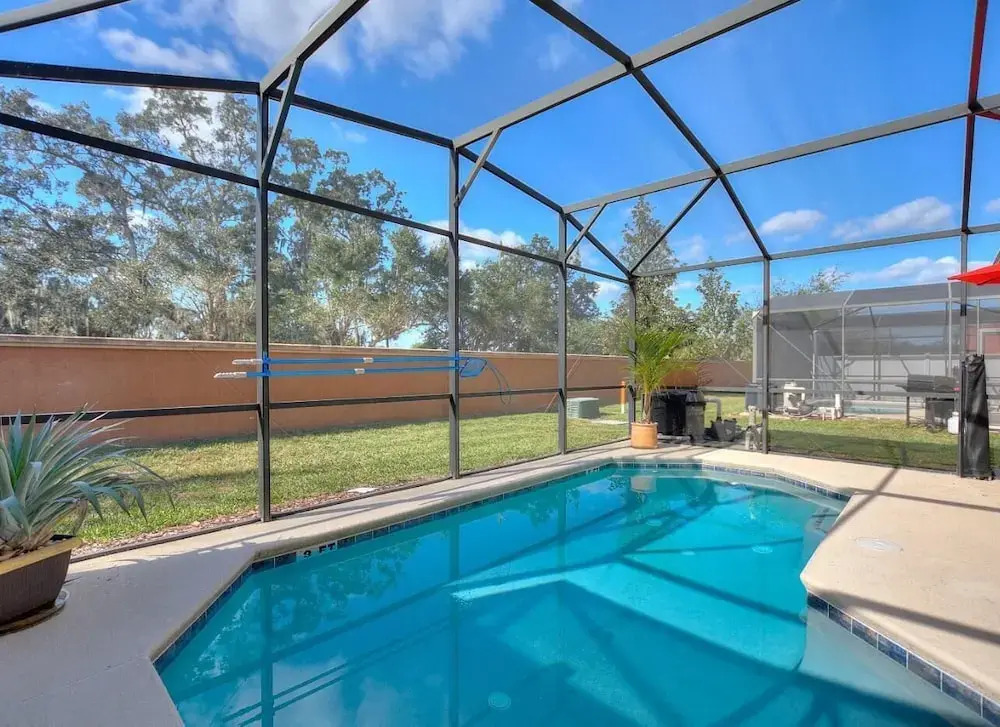 Gated Community, Amazing 4/3 Vacation Home With Private Pool Near Disney!!!