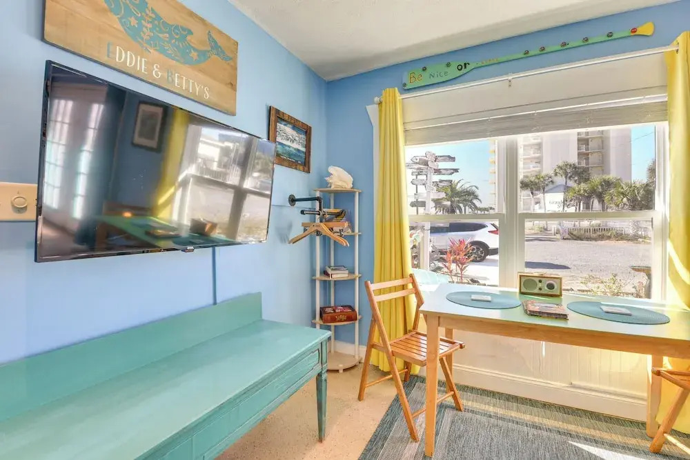 PCB Studio w/ Private Patio: Steps to Beach!