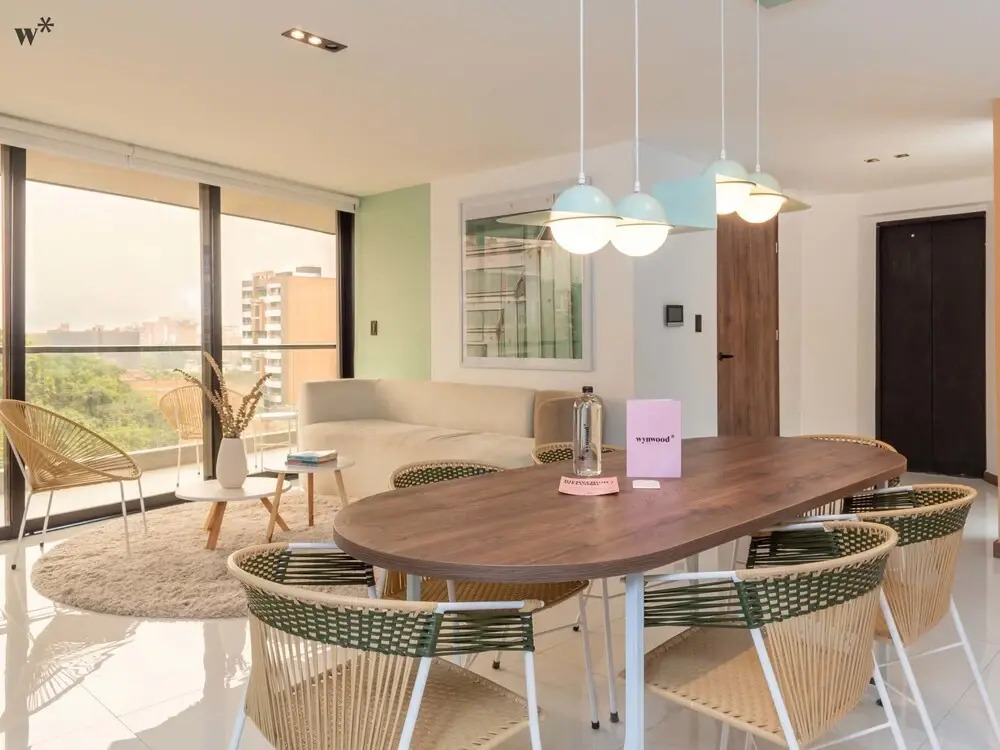w Stunning 3BR With Terrace in Laureles