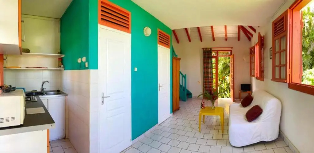 Maison d'une chambre avec vue sur la mer piscine partagee et jardin clos a Sainte Rose