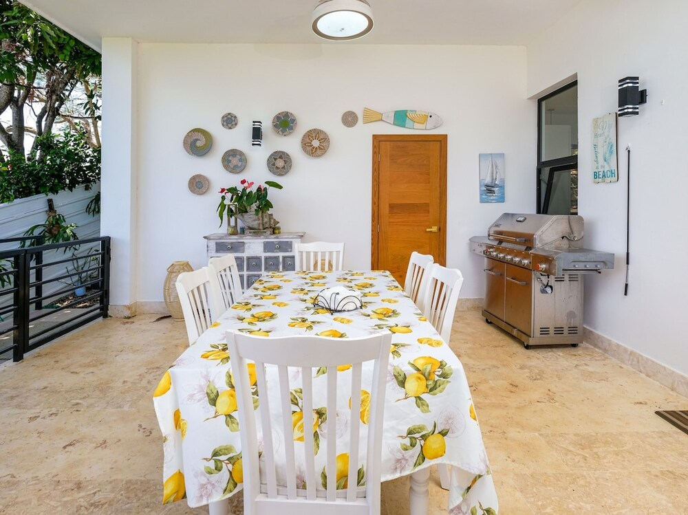 Beach Mountain Villa Terrenas Pool BBQ 6BR
