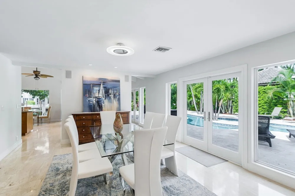 New Listing! Luxe Waterfront W/ Pool & Boat Dock 5 Bedroom Home