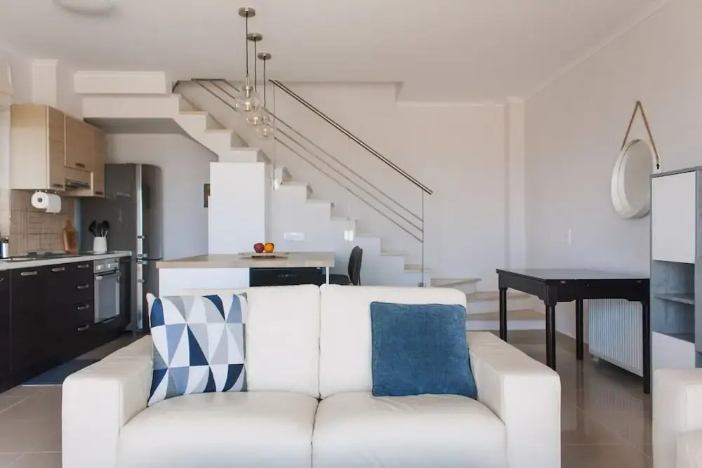 Villa Cook with pool and terraces with sea views