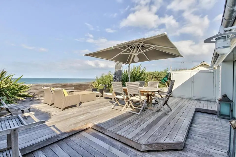Balcon sur Arromanches