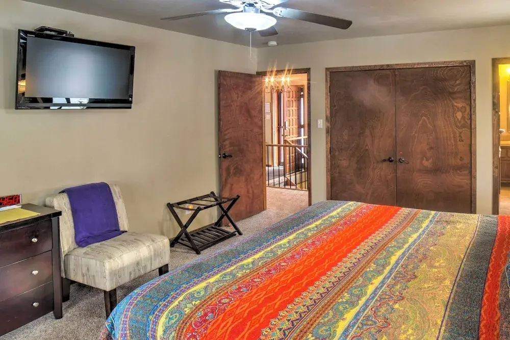Expansive Angel Fire Home w/ Indoor Hot Tub!