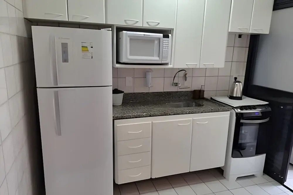 Get a Flat 94B Impecável - Berrini SP