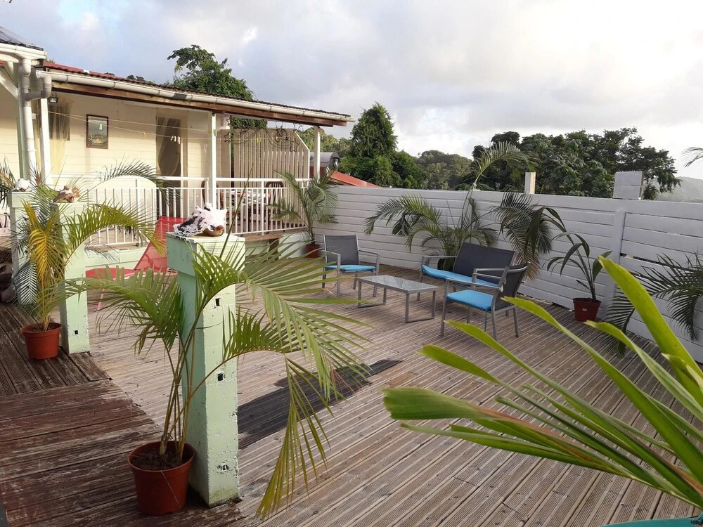 Villa With 3 Bedrooms in Rivière Pilote, With Wonderful Mountain View