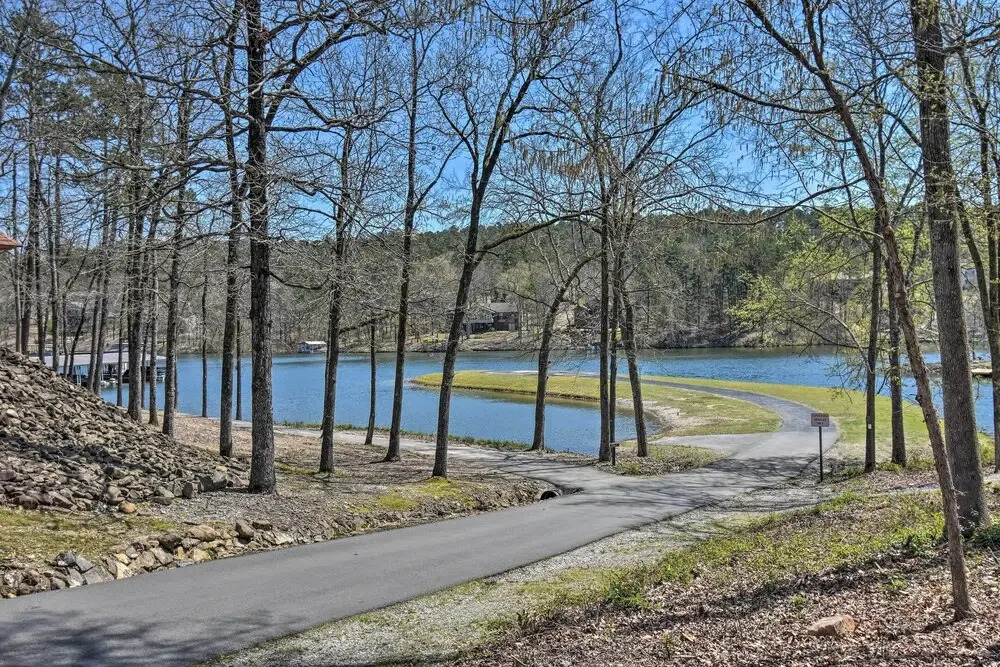 Furnished Deck w/ Views: Hot Springs Cottage