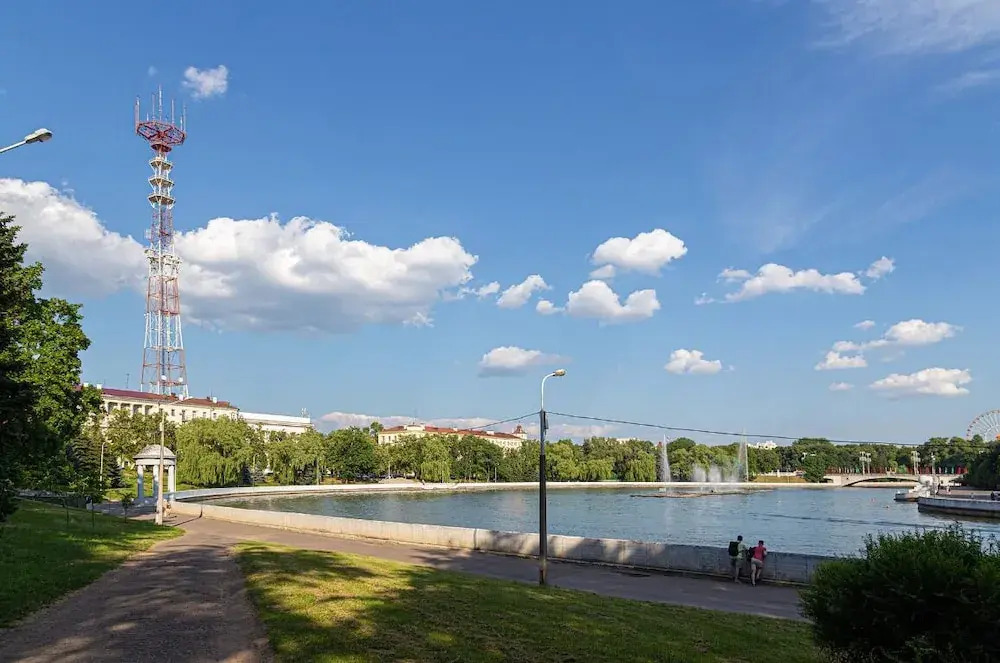 Lux apartment with view on Svisloch