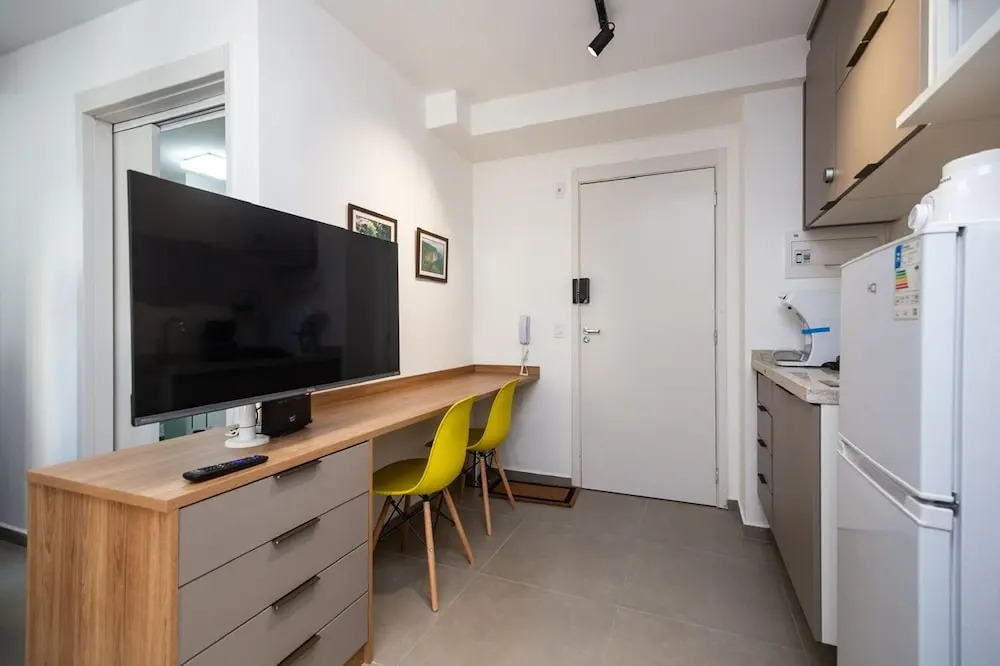 Studio com Varanda ao Lado da Esta o Pinheiros