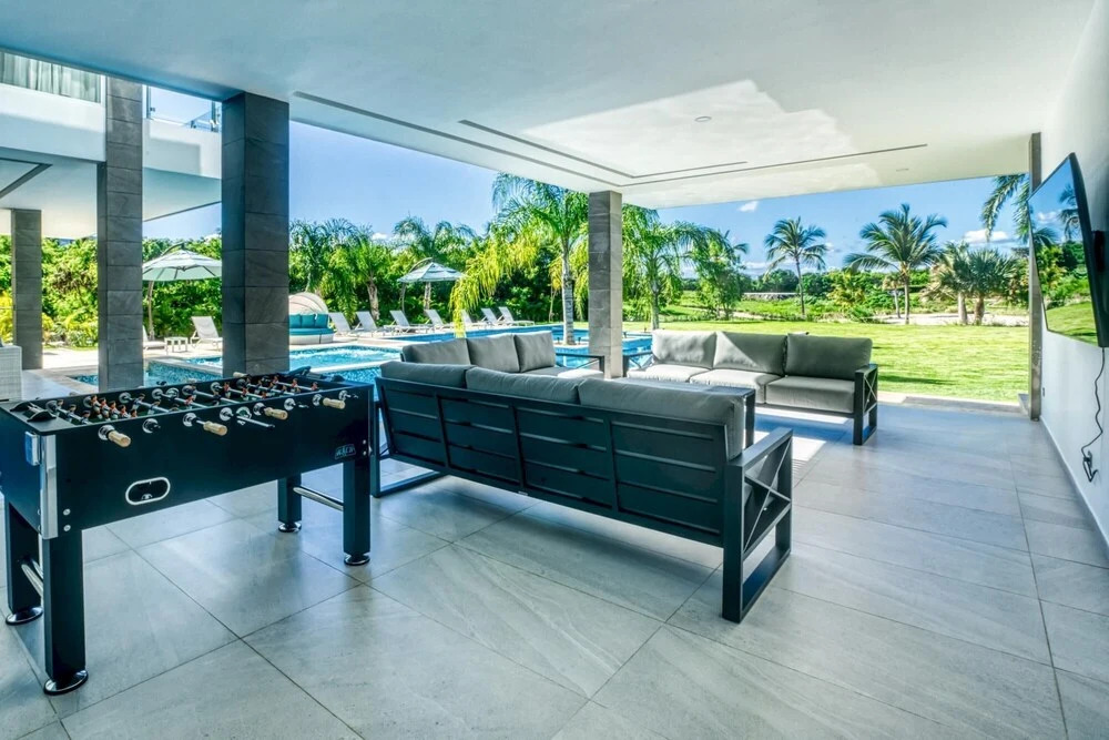 Cap Cana Villa for Rent – Fantastic Modern & New Oceanfront Villa