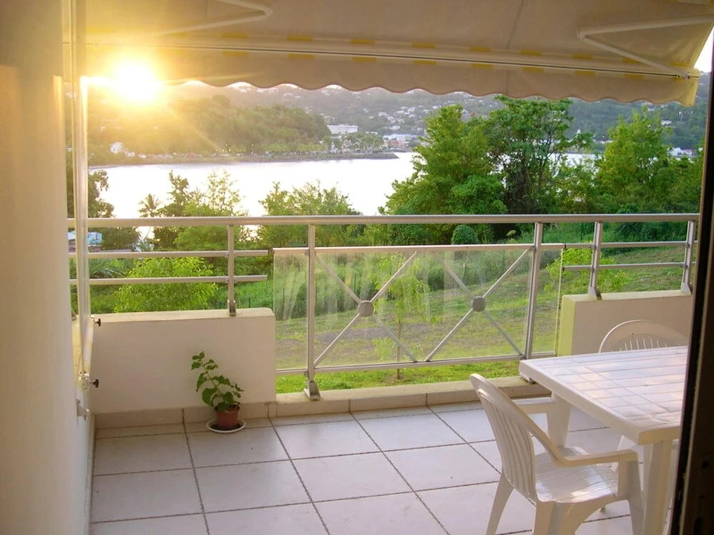 Apartment with 2 Bedrooms in la Trinité, with Wonderful Sea View, Furnished Terrace And Wifi - 150 M From the Beach