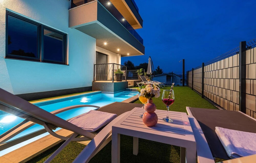 Nice Home in Posedarje With Outdoor Swimming Pool, Wifi and 3 Bedrooms