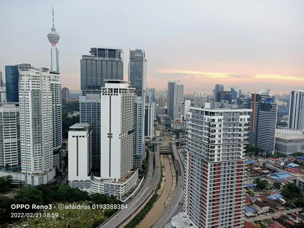 Legasi Kg Bharu Kuala Lumpur City centre Walk to KLCC next to LRT train KL tower view 3room 2 bathroom