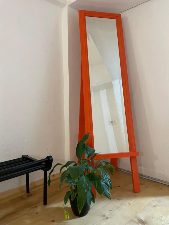 Handcrafted wooden apartment