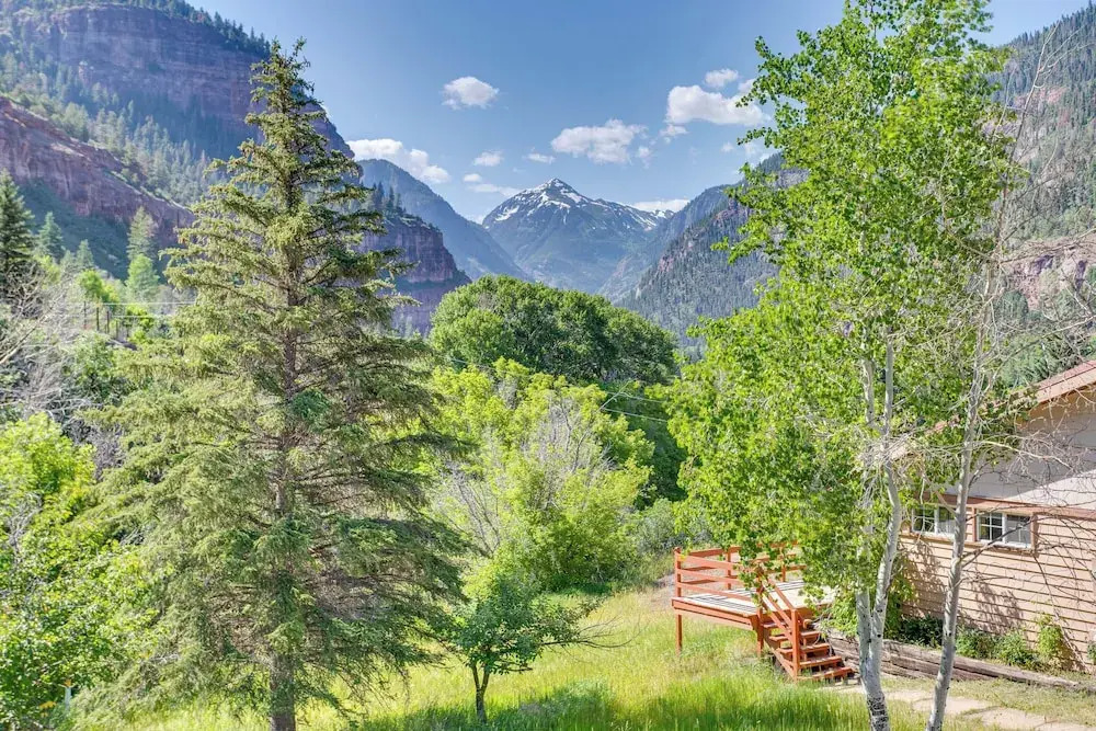 Magnificent Ouray Home w/ Deck & Mountain Views!