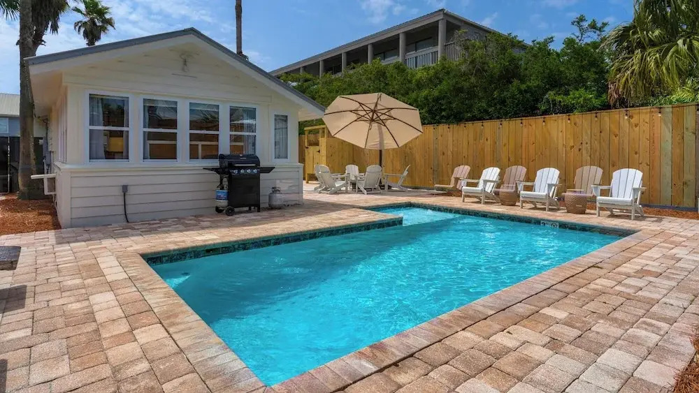 Private Pool in Grayton & Feet to the Beach; Next Door to Chiringo & Red Bar