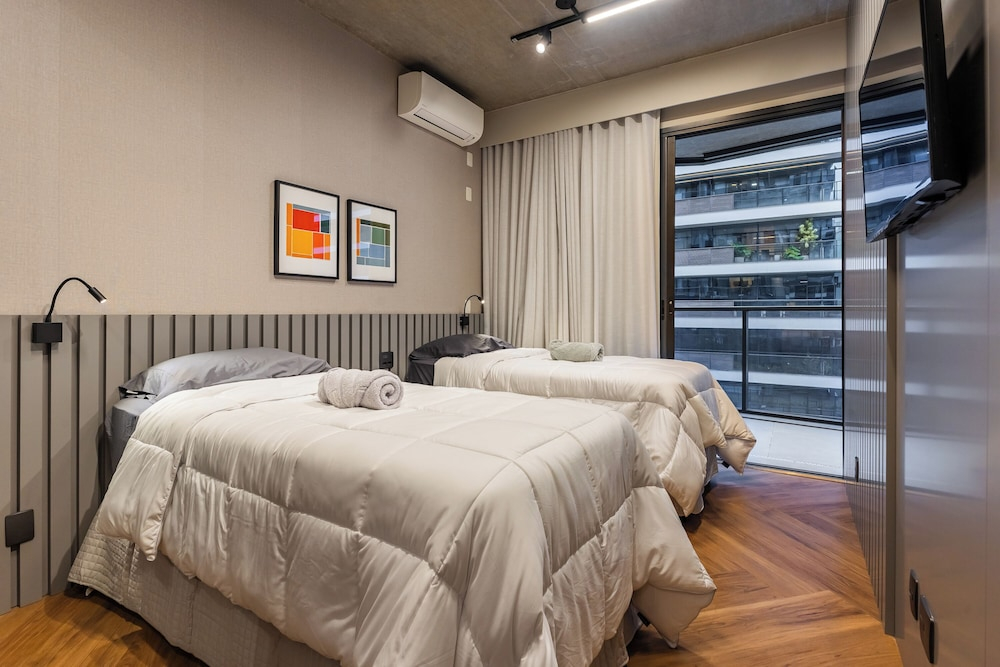 StayHome Duplex Luxuoso 105m2 Faria Lima