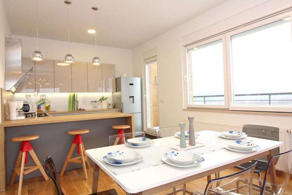 Apartment With 3 Bedrooms in Zagreb, With Wonderful City View, Enclose