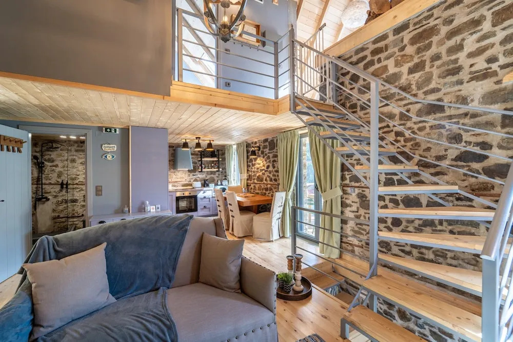 Dandy Villas Karpenisi Complex - Lux Chalets - Inflatable Pool-Hot Tub