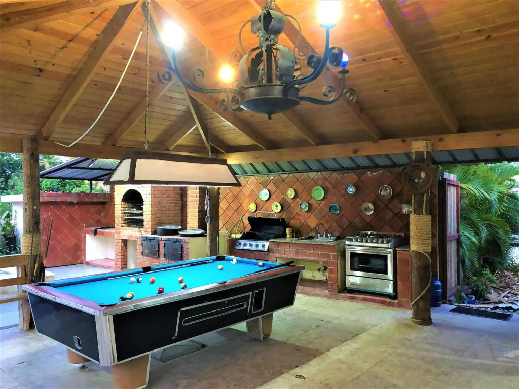 Villa Mi Patio By Hospedify - Hermosa villa con mesa de billar y río cristalino a 3 min Un pequeño paraíso en Jarabacoa