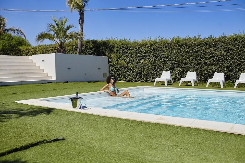 Studio in Alcamo, with Wonderful Sea View, Pool Access, Terrace - 300 M From the Beach