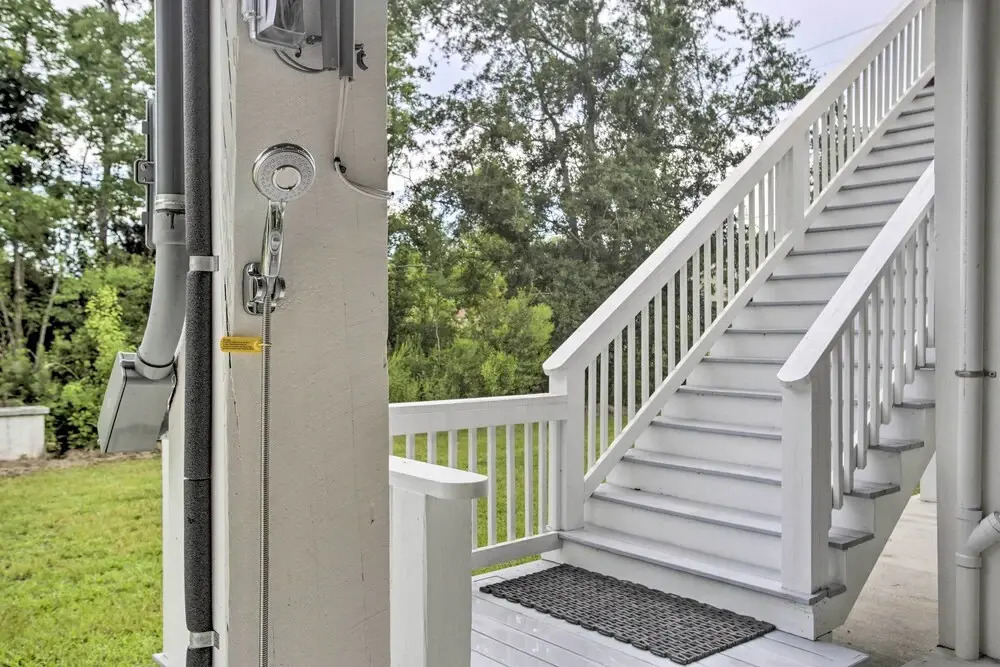 Modern Waveland Home w/ Deck, Walk to Beach!
