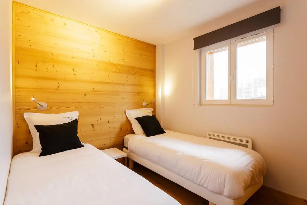 Appartement Chic En Pied de Pistes En Plein Centre de Station