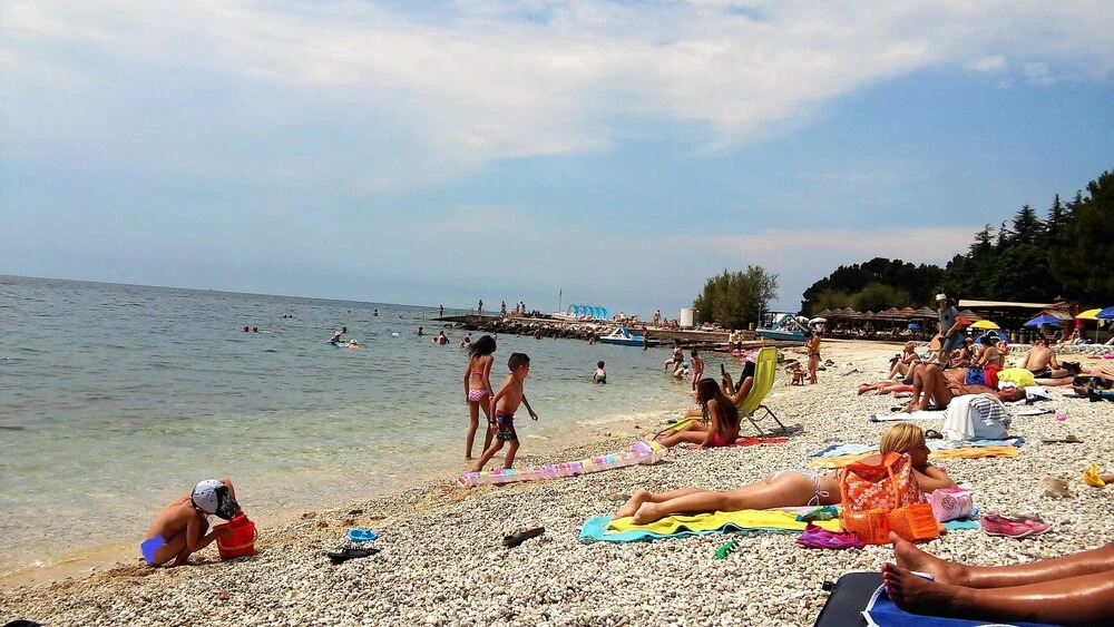 2 Bedroom Apartment With Balconie in Porec Croatia 900 m From the Beach