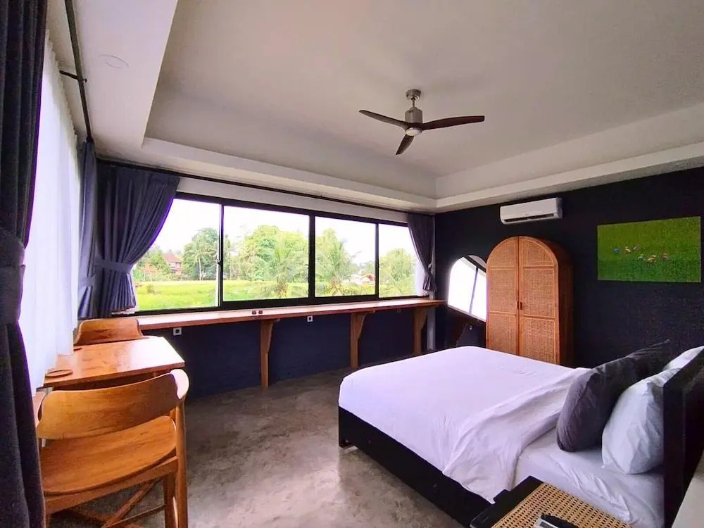 Maple Ridge Ubud Villas with Rice Field View