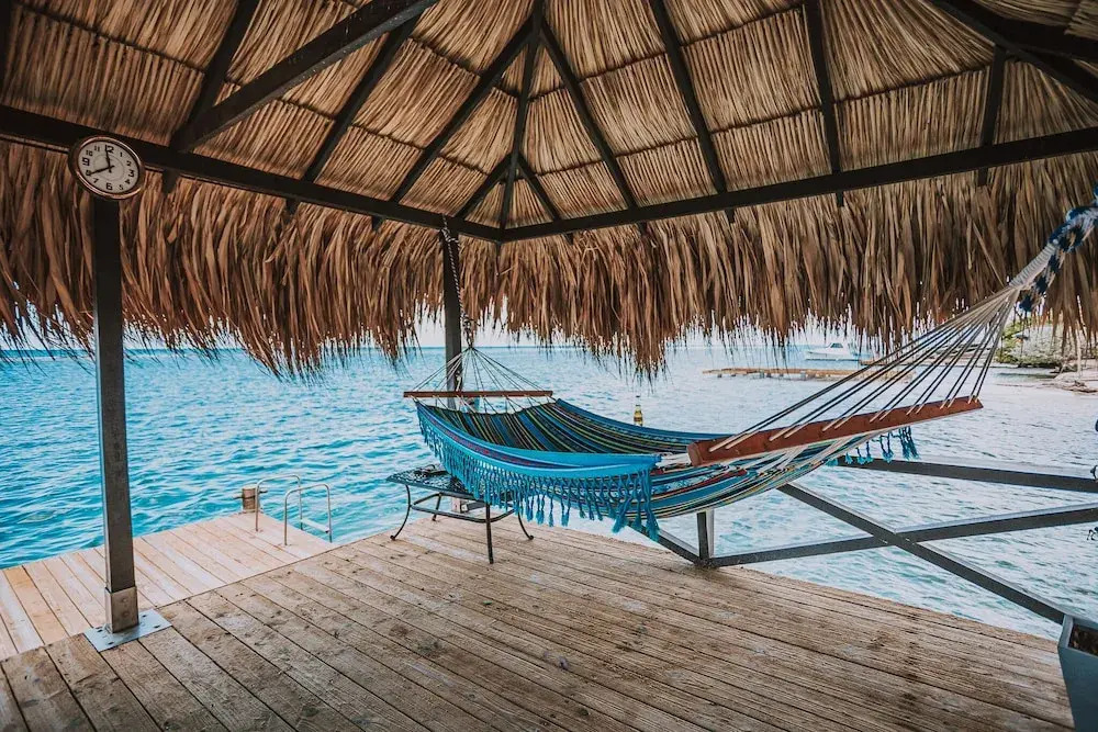 Private Beach Ocean Front Boat Dock Tiki Bar