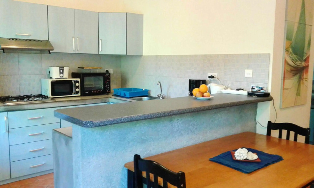 2 bedrooms appartement with shared pool enclosed garden and wifi at Grande Gaube 1 km away from the beach