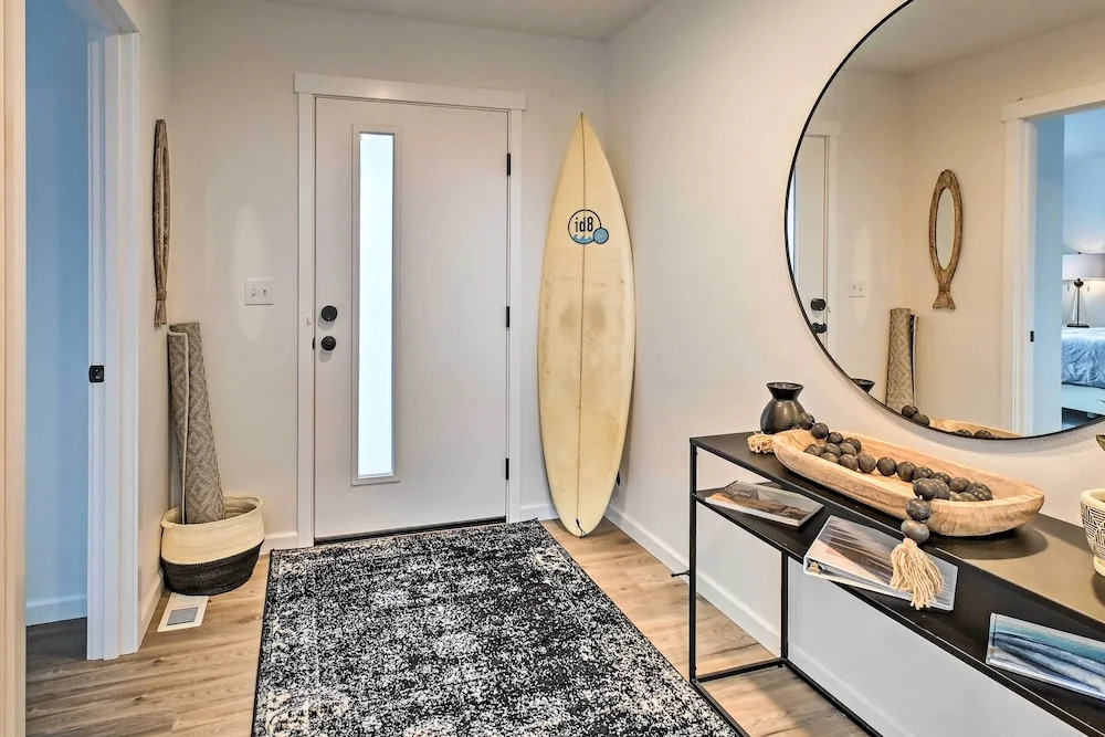 Modern Ocean Shores Getaway with Dock