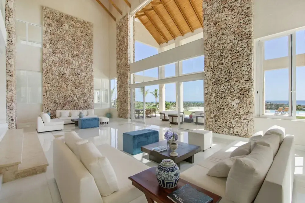 Stunning 6BR Villa With Ocean View in Cap Cana