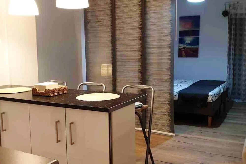 Studio in Puerto de la Cruz, with Wonderful Sea View, Shared Pool, Furnished Balcony - 250 M From the Beach