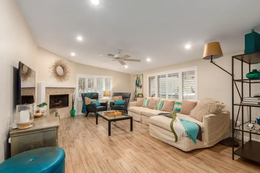 Beach House Feel In The Desert-family Friendly Mini Resort Large Yard And Casita! All New Game Room! 6 Bedroom Home by RedAwning