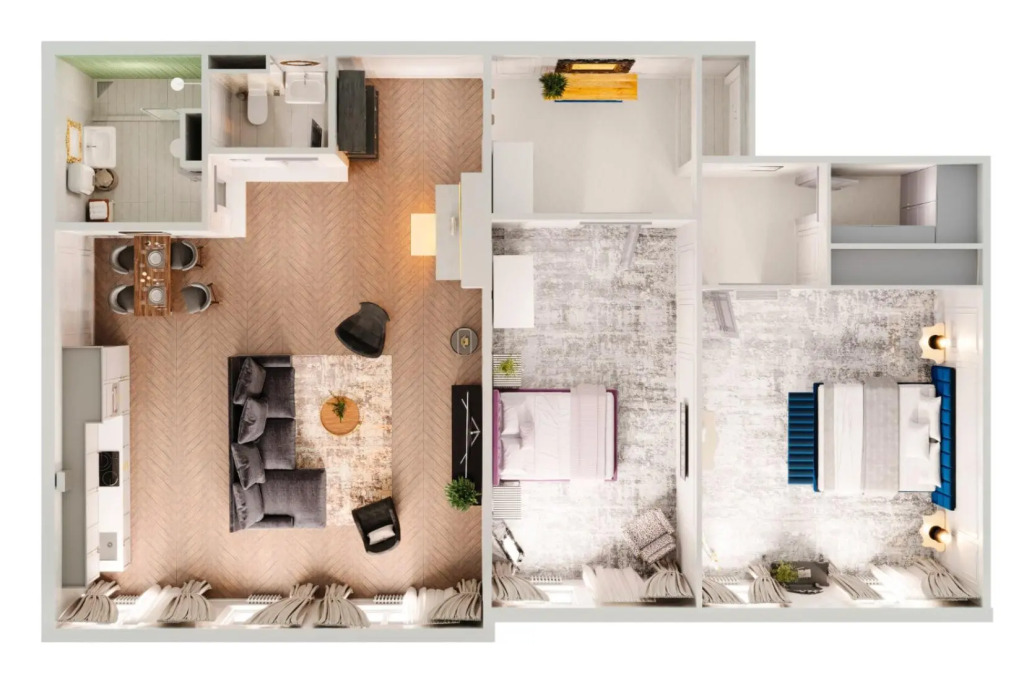 PiterApartments (ПитерАпартментс) на набережной Кутузова